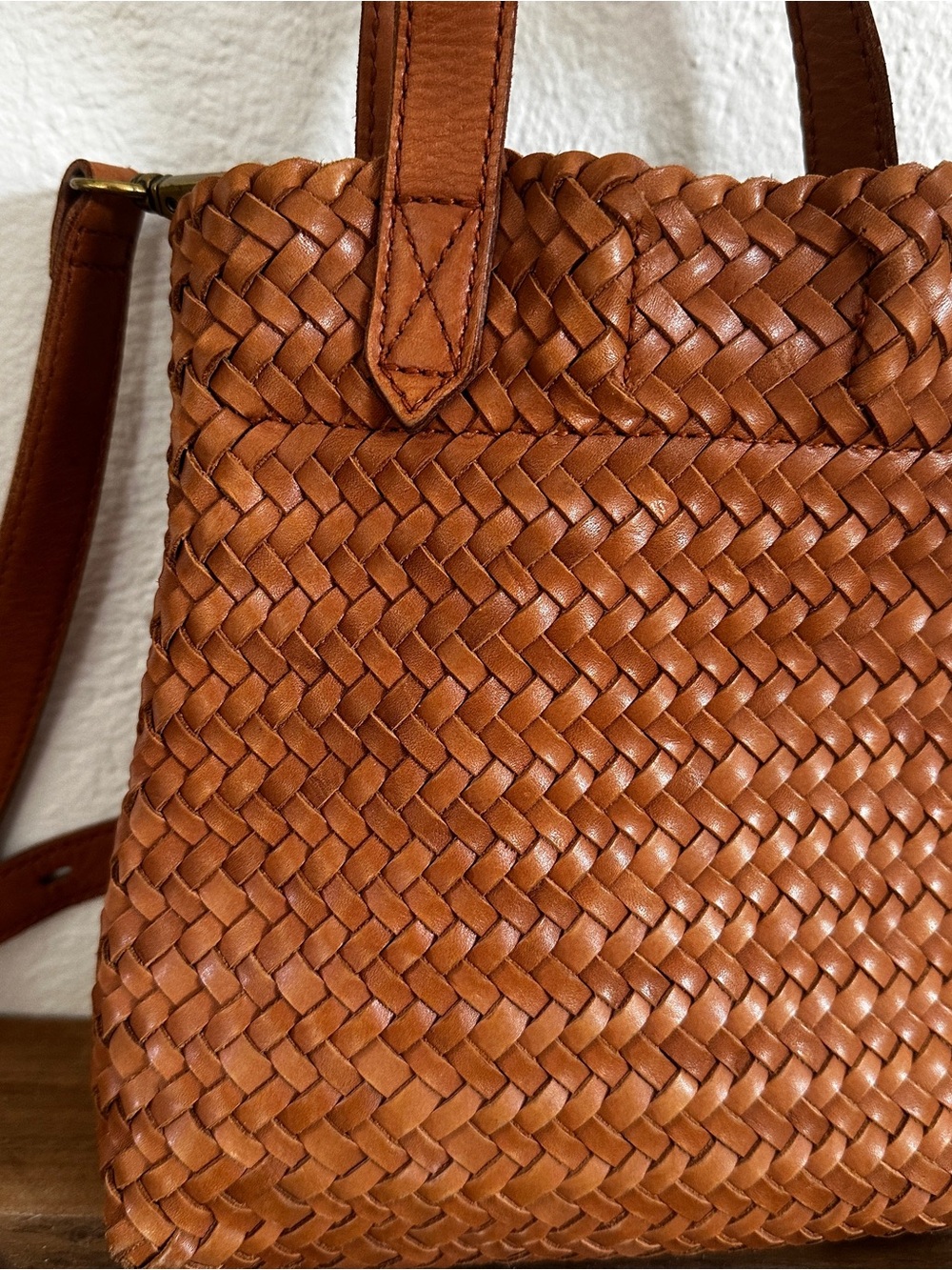 Madewell Woven Small Transport Bag - Picture 6 of 7